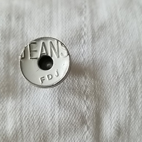 White Jean Jacket - Picture 9 of 9